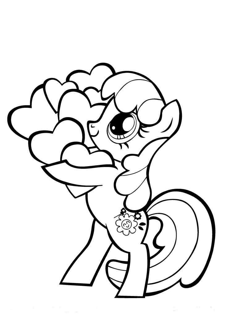 Kolorowanka My little pony