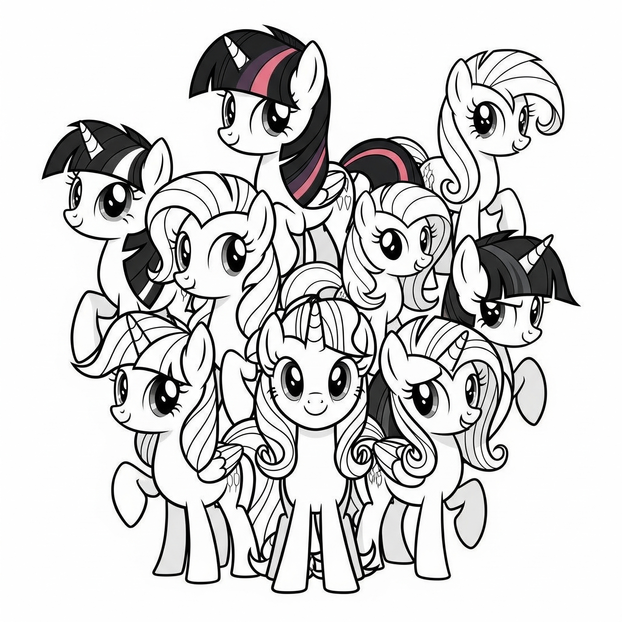 Kolorowanka My Little Pony