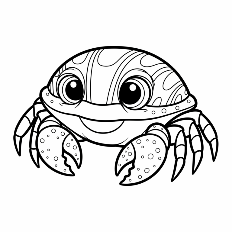 Kolorowanka Krab