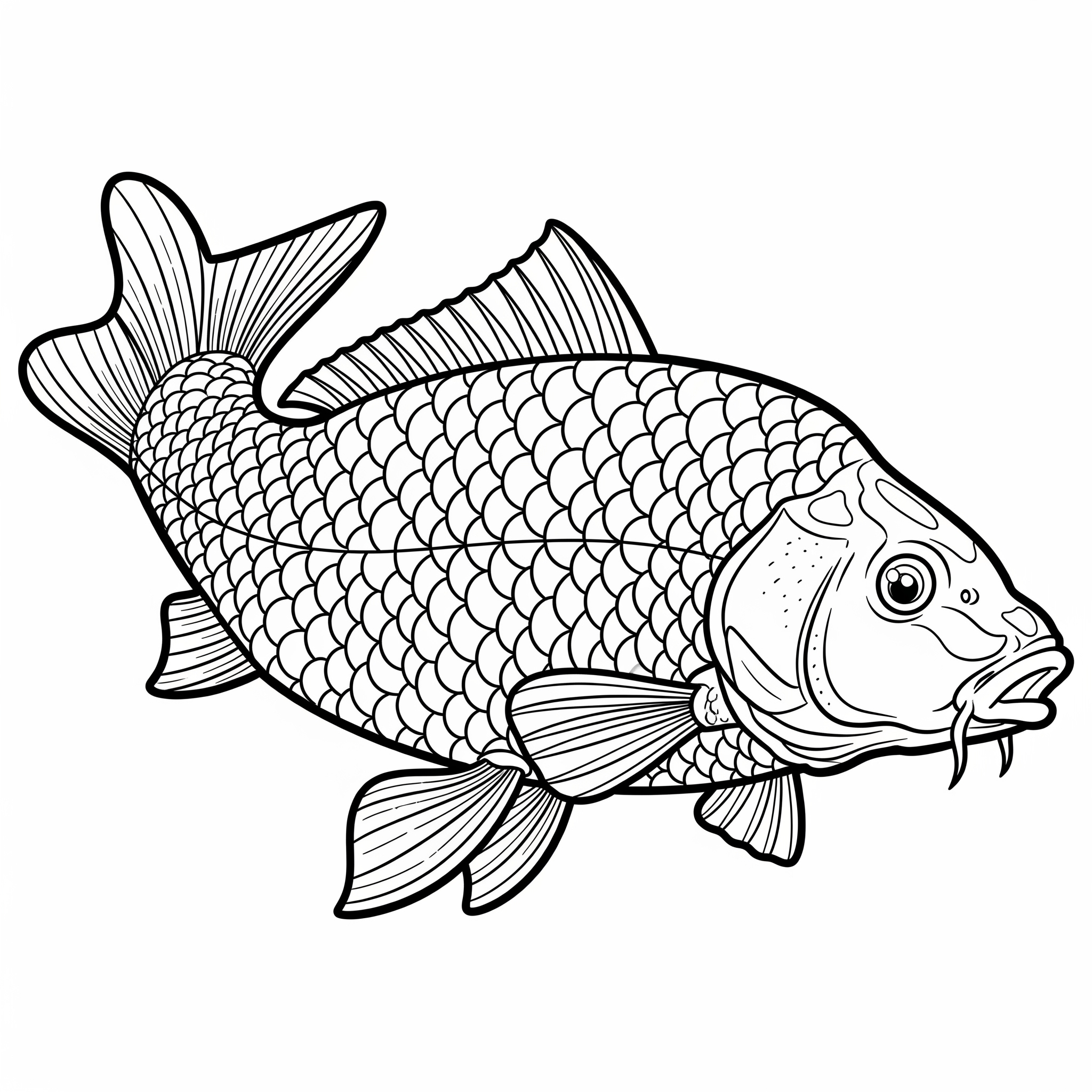 Kolorowanka Karp