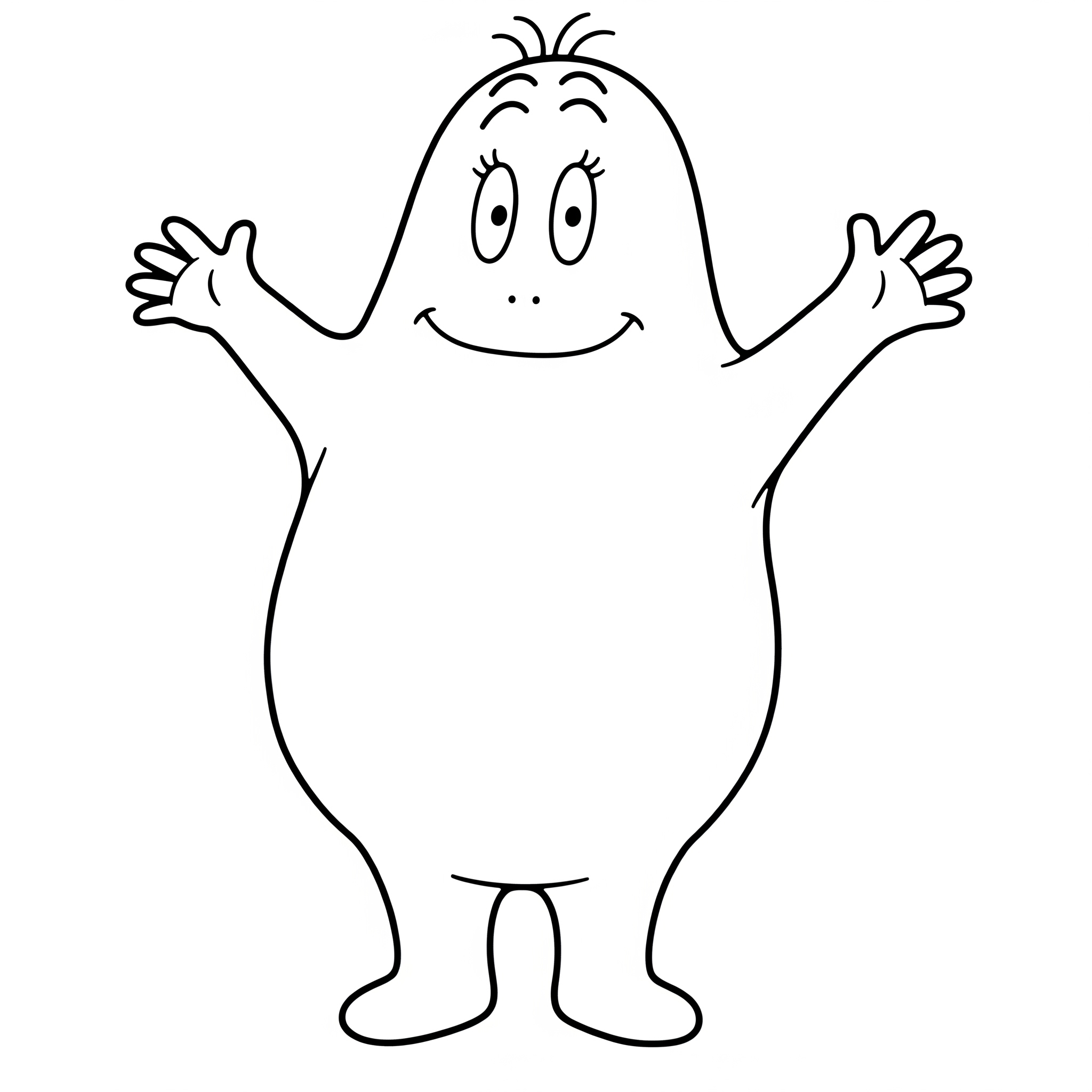 Kolorowanka Barbapapa