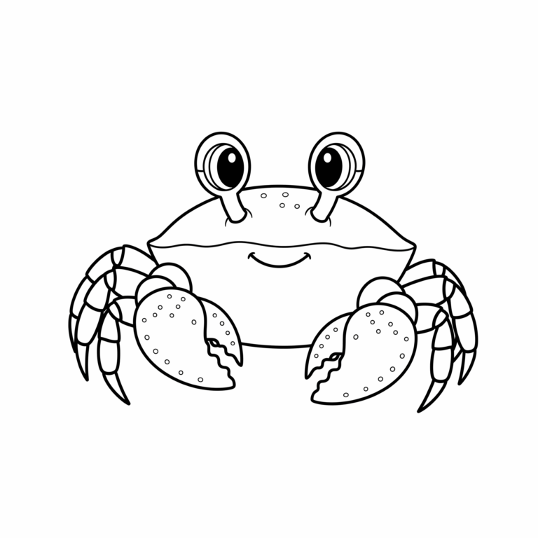 Kolorowanka Krab