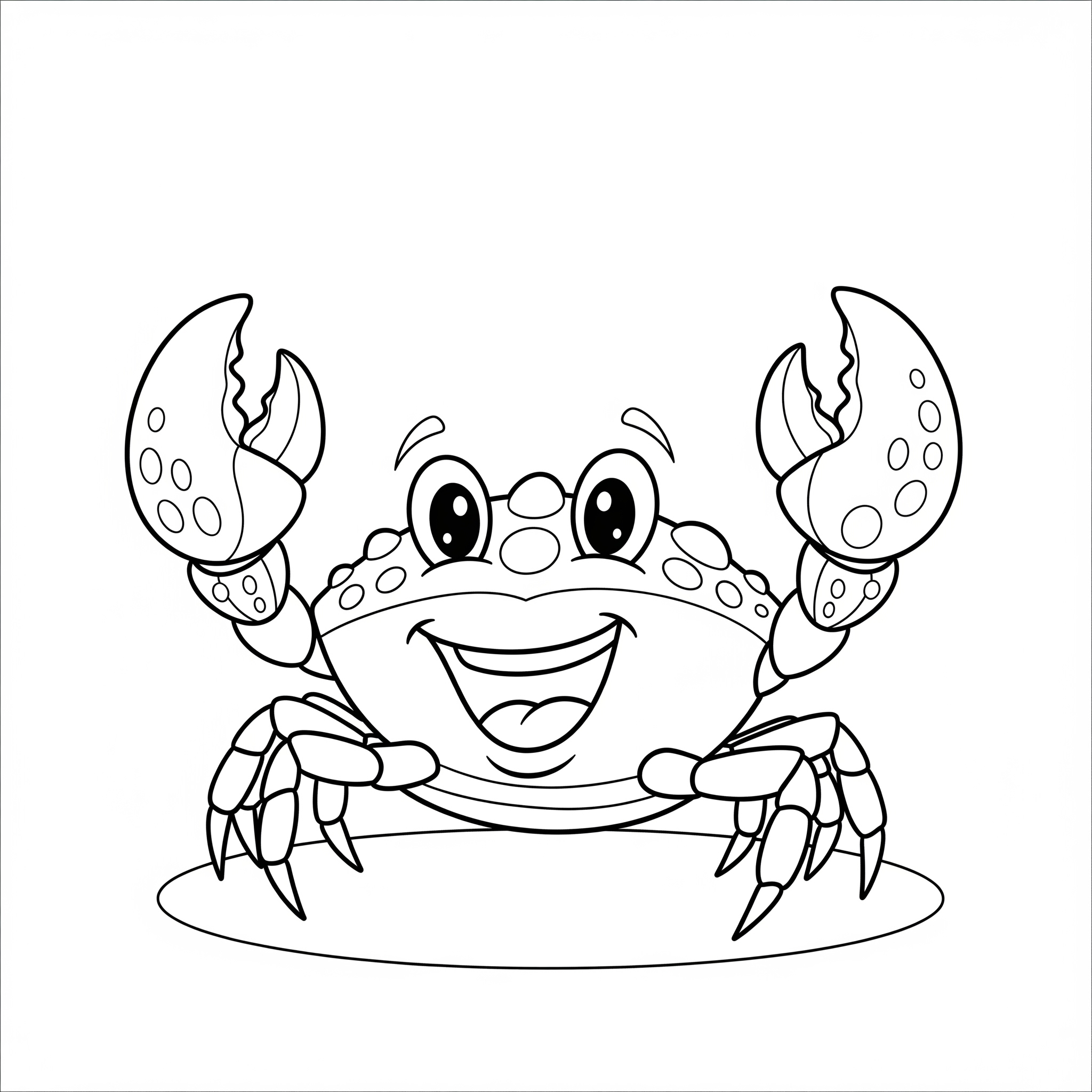 Kolorowanka Krab