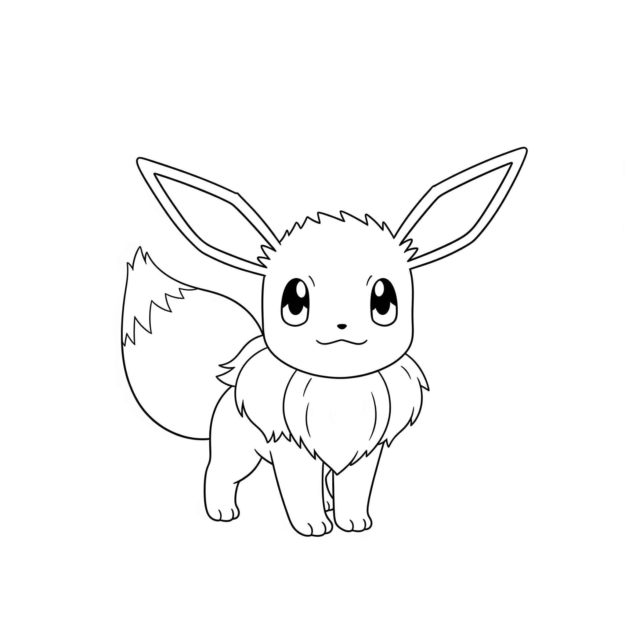 Kolorowanka Eevee