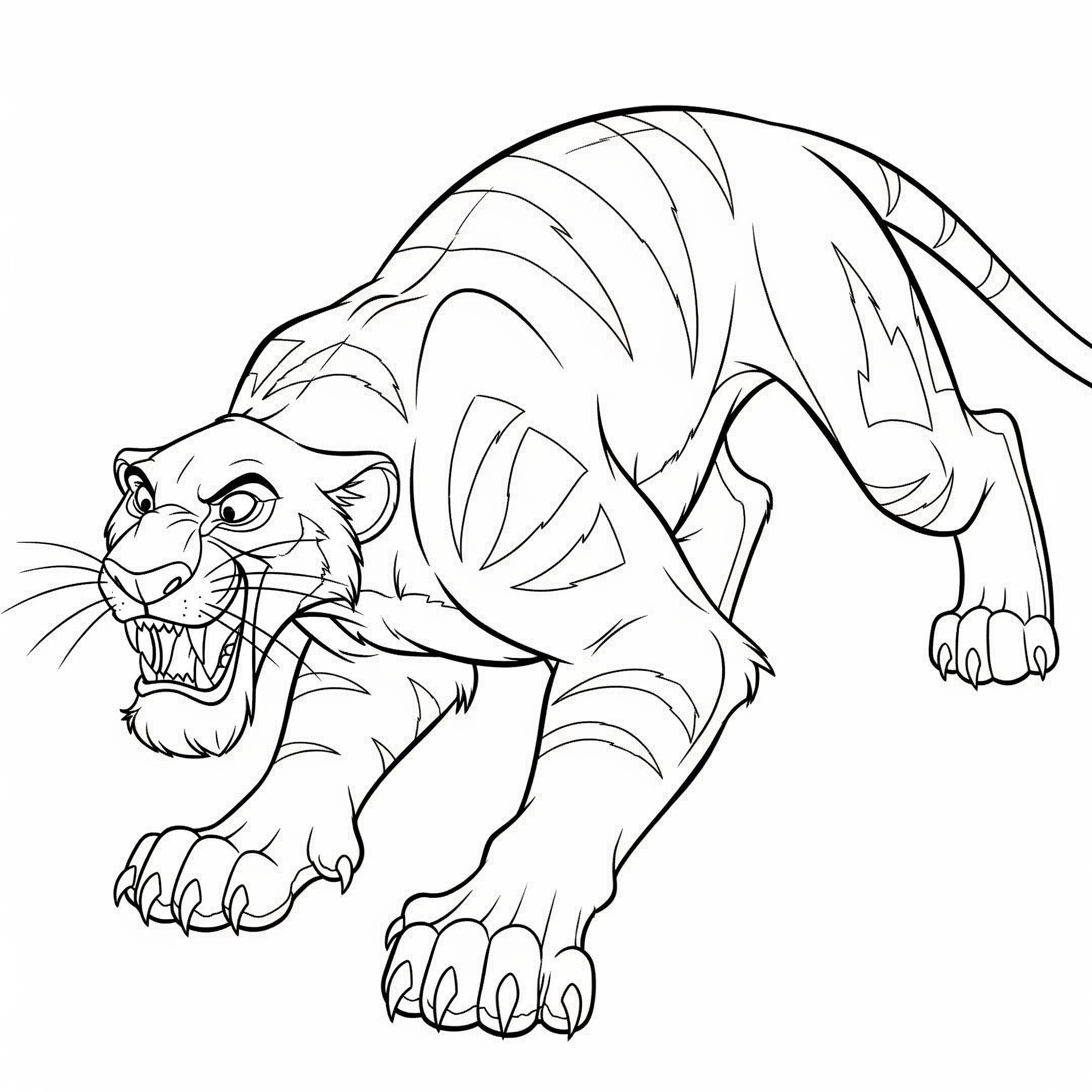 Kolorowanka Sher Khan