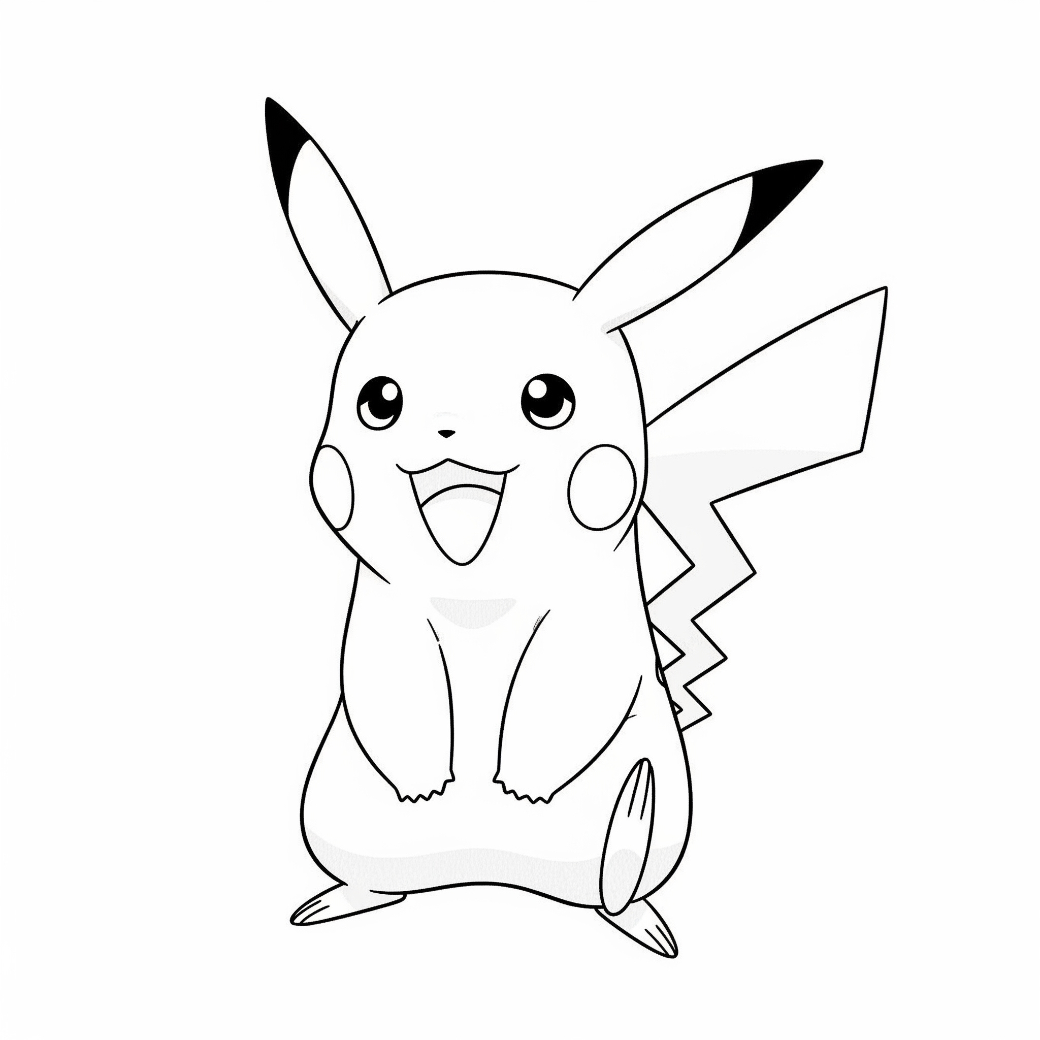 Kolorowanka Pikachu