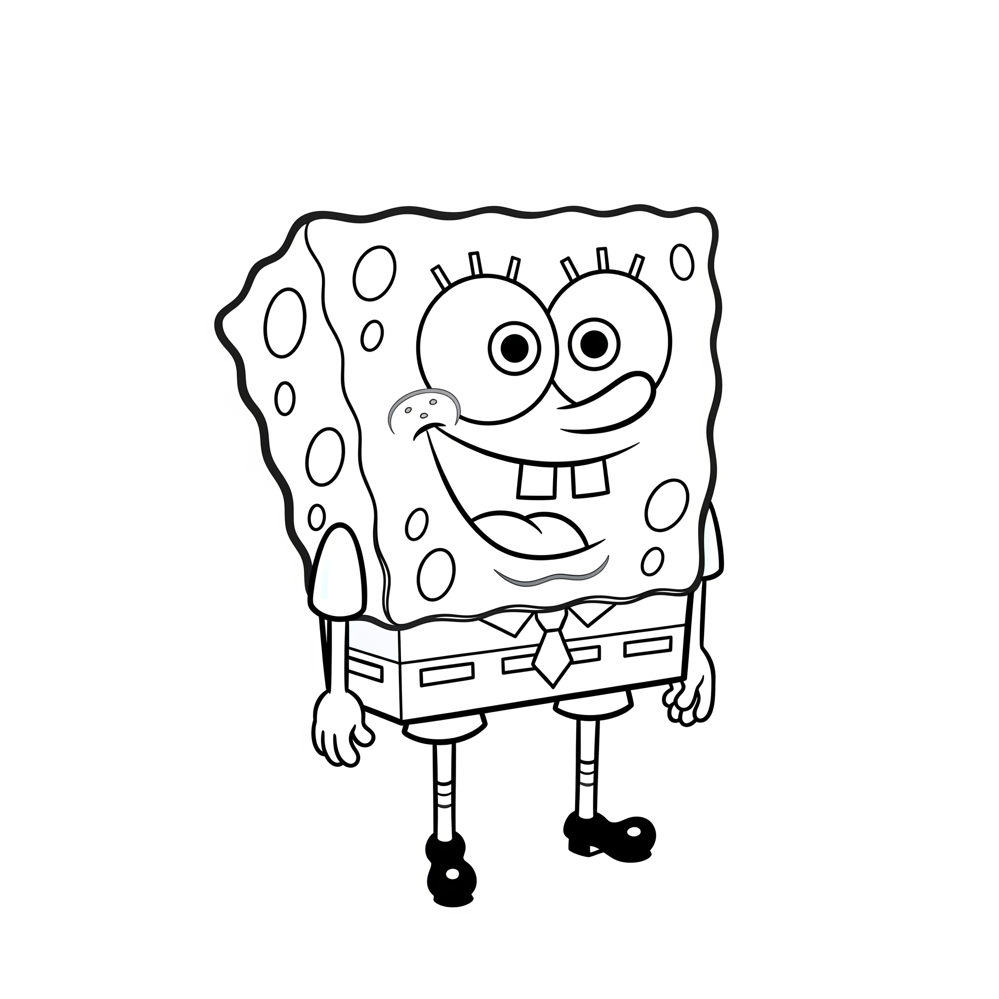Kolorowanka SpongeBob