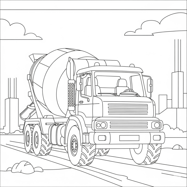 Kolorowanka Samochodzik