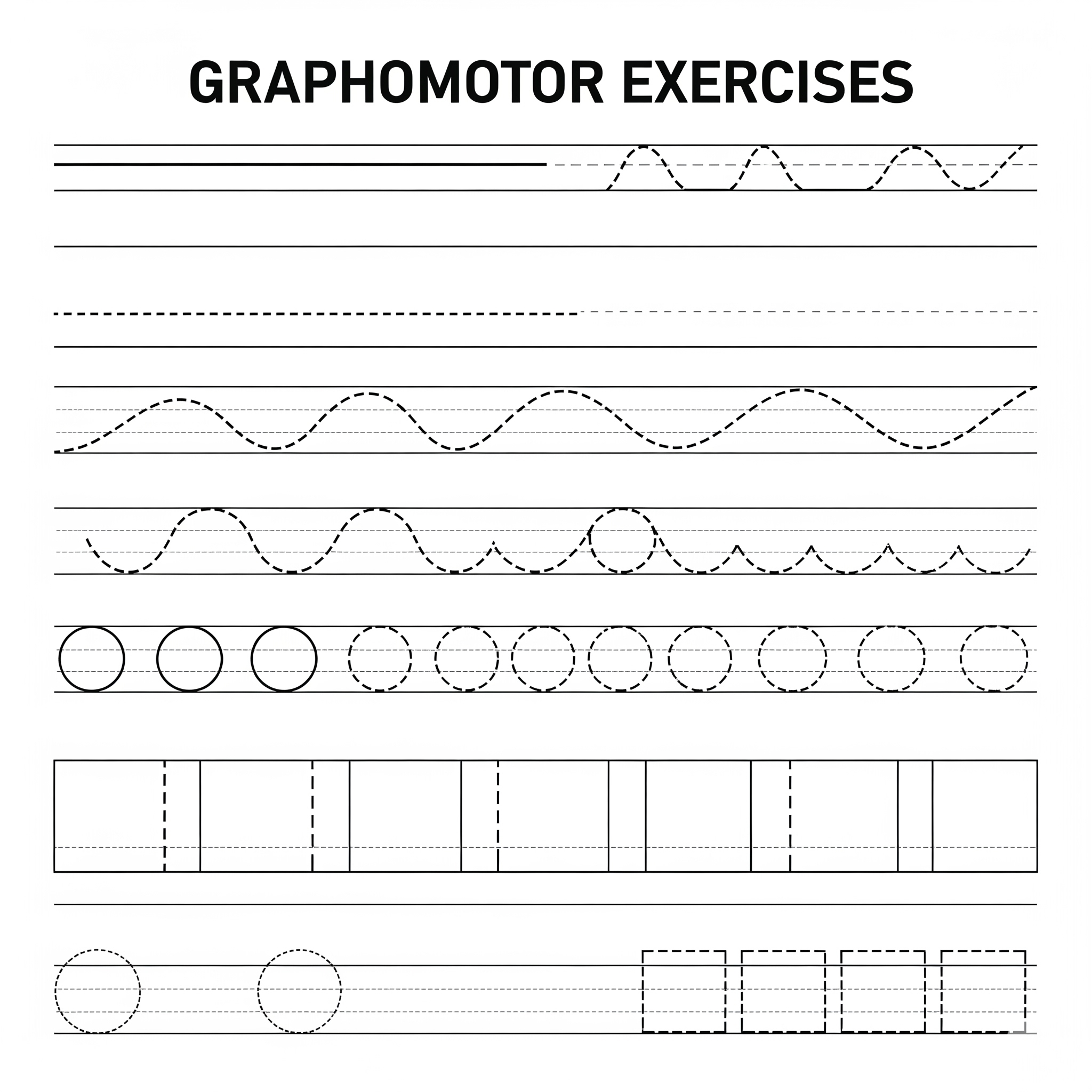 Kolorowanka Grafomotoryka