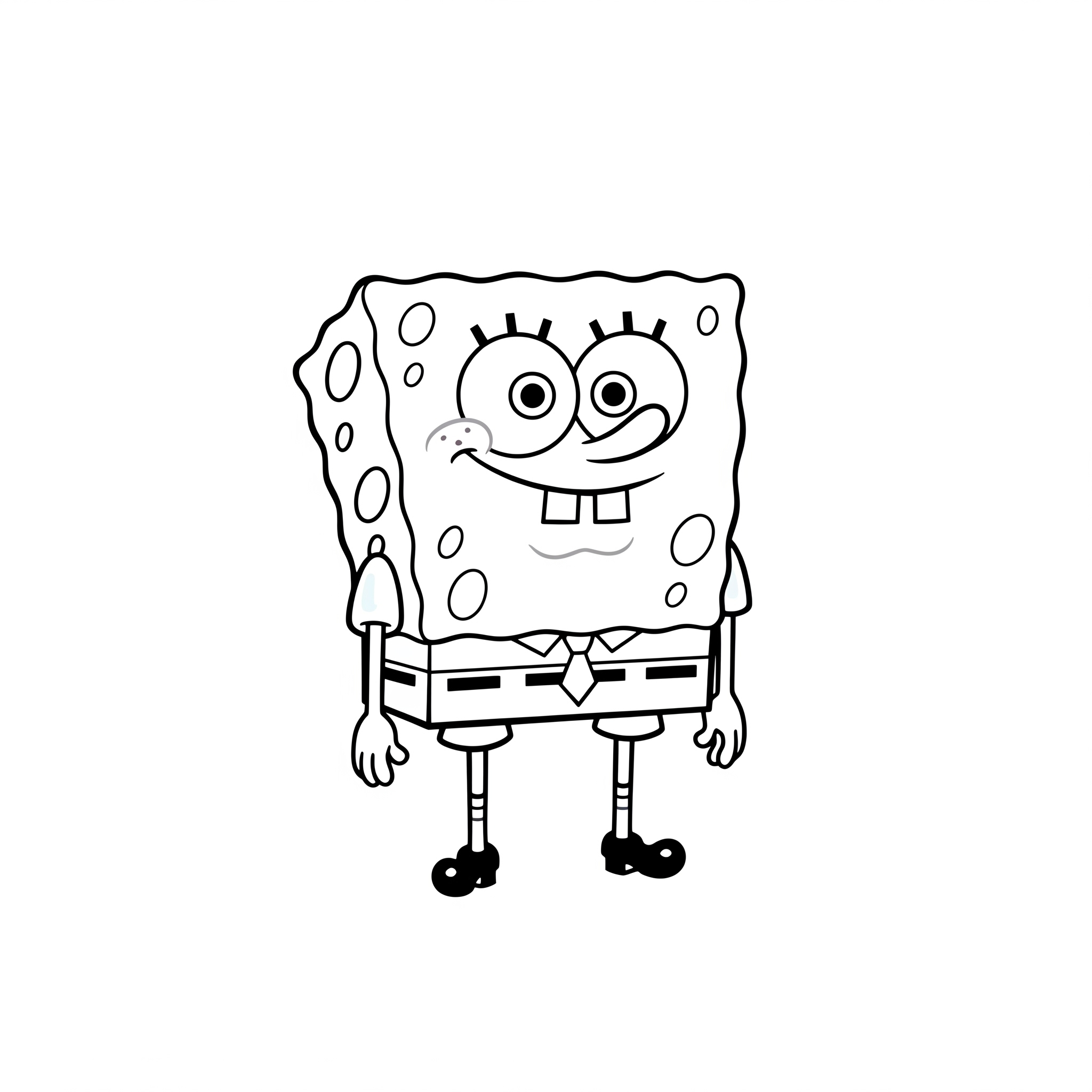 Kolorowanka Spongebob