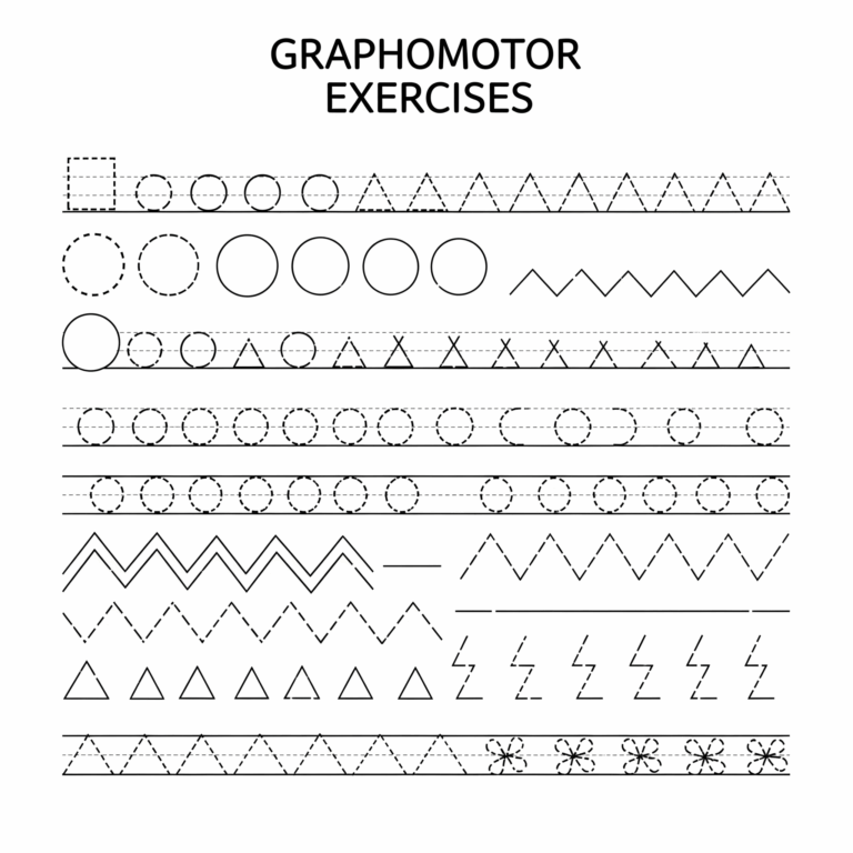 Kolorowanka Grafomotoryka