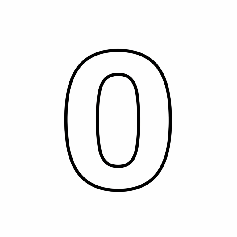 Kolorowanka Litera O