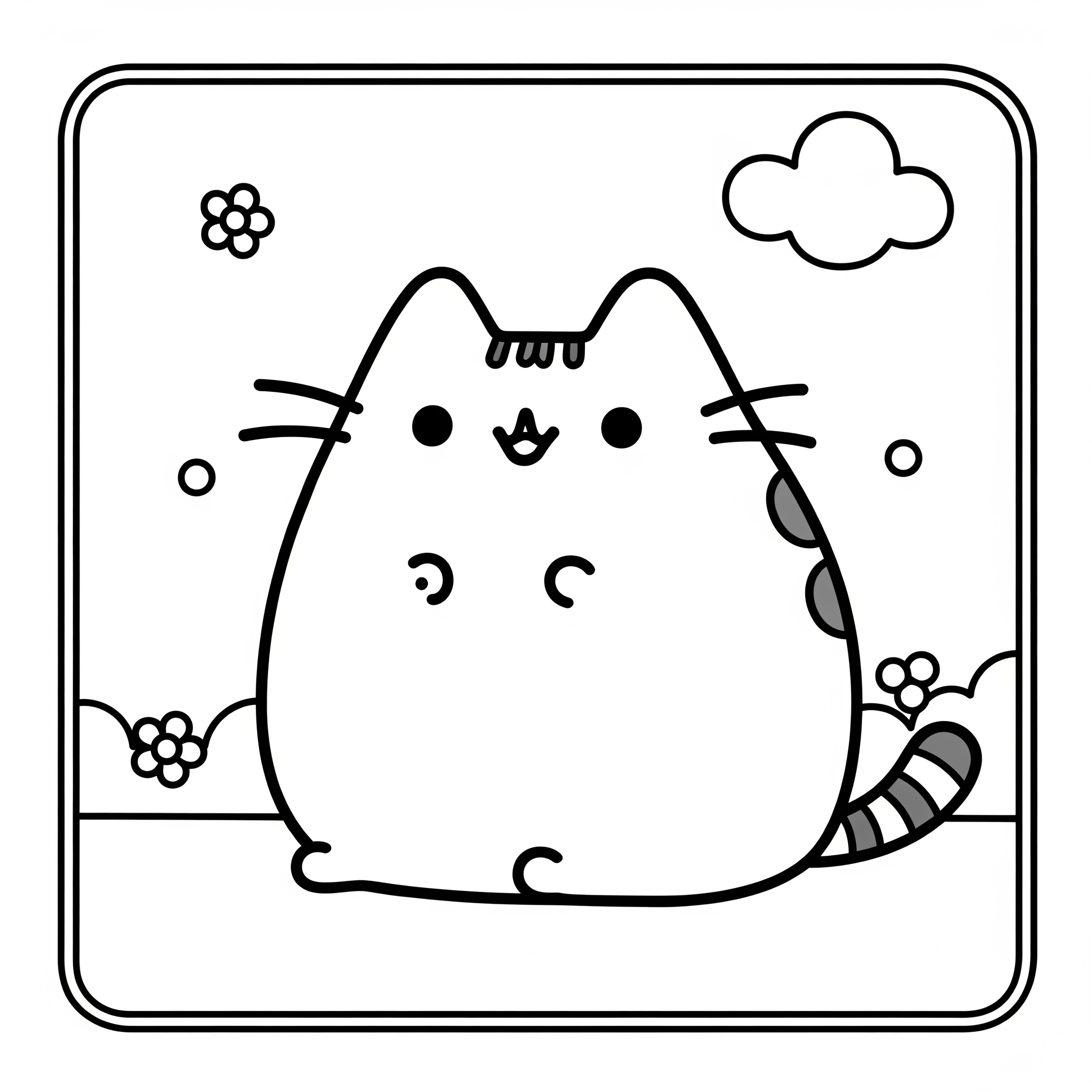 Kolorowanka Pusheen