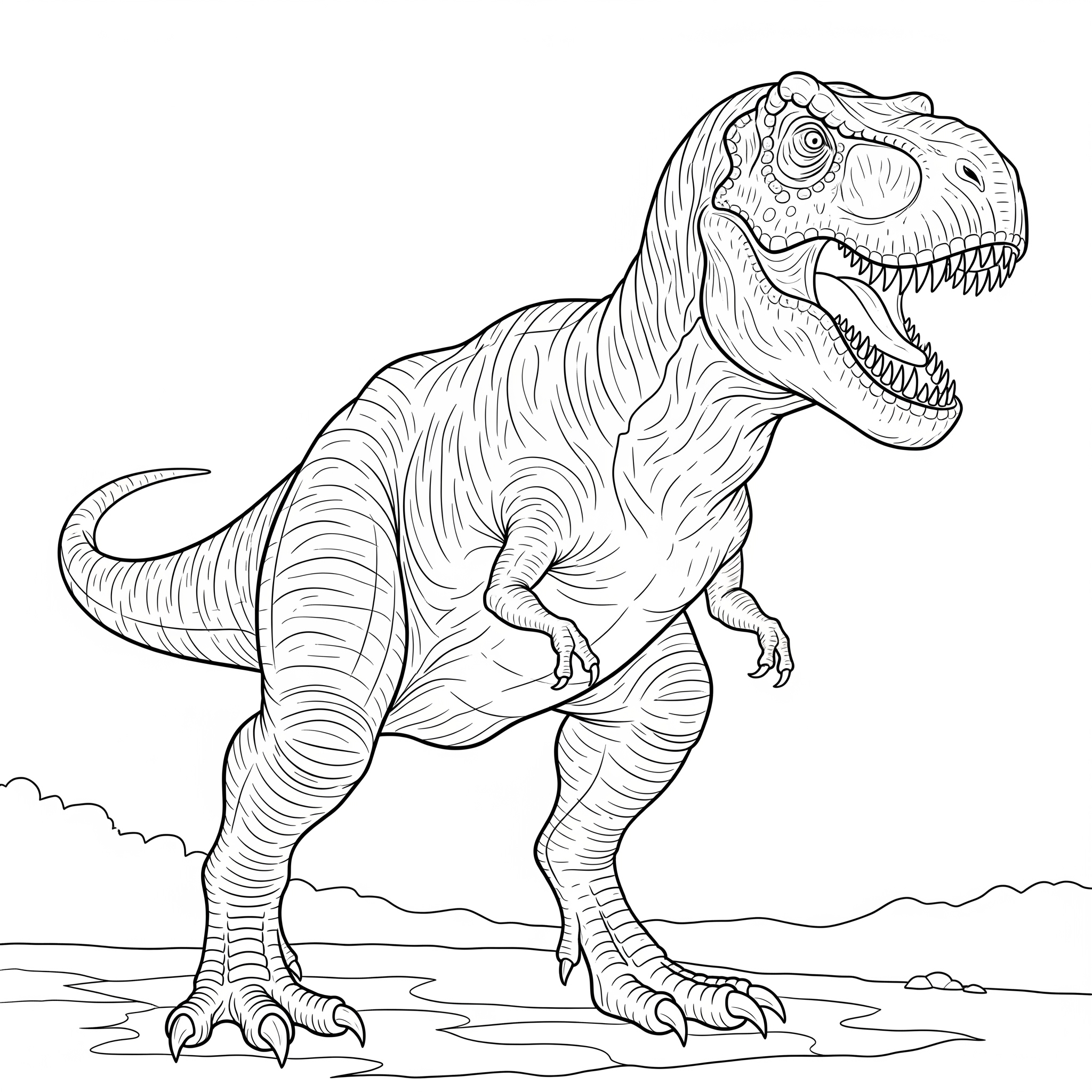 Kolorowanka Dinozaur