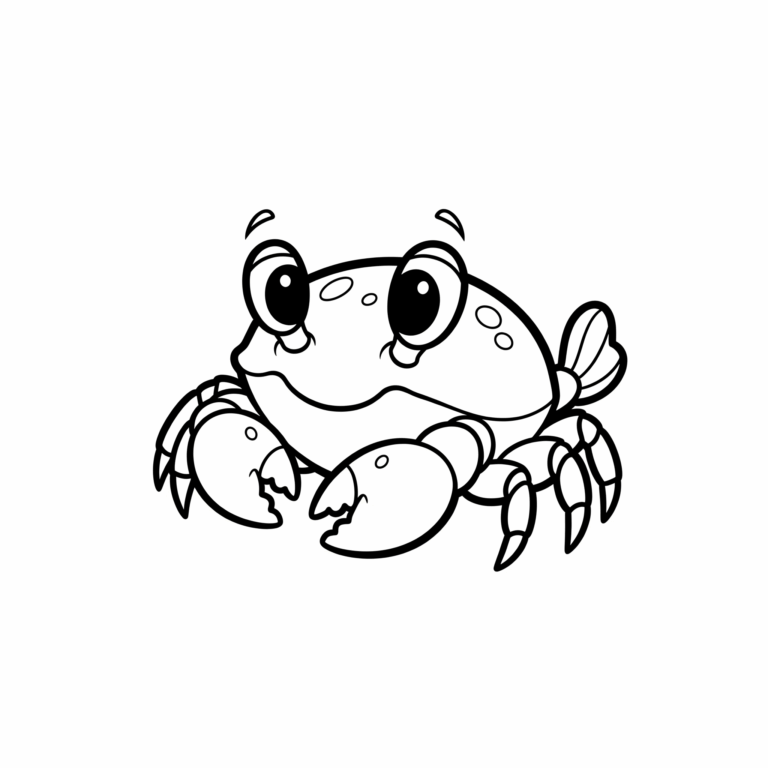 Kolorowanka Krab
