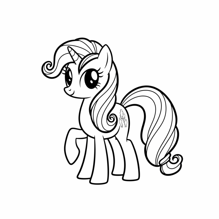 Kolorowanka My little pony