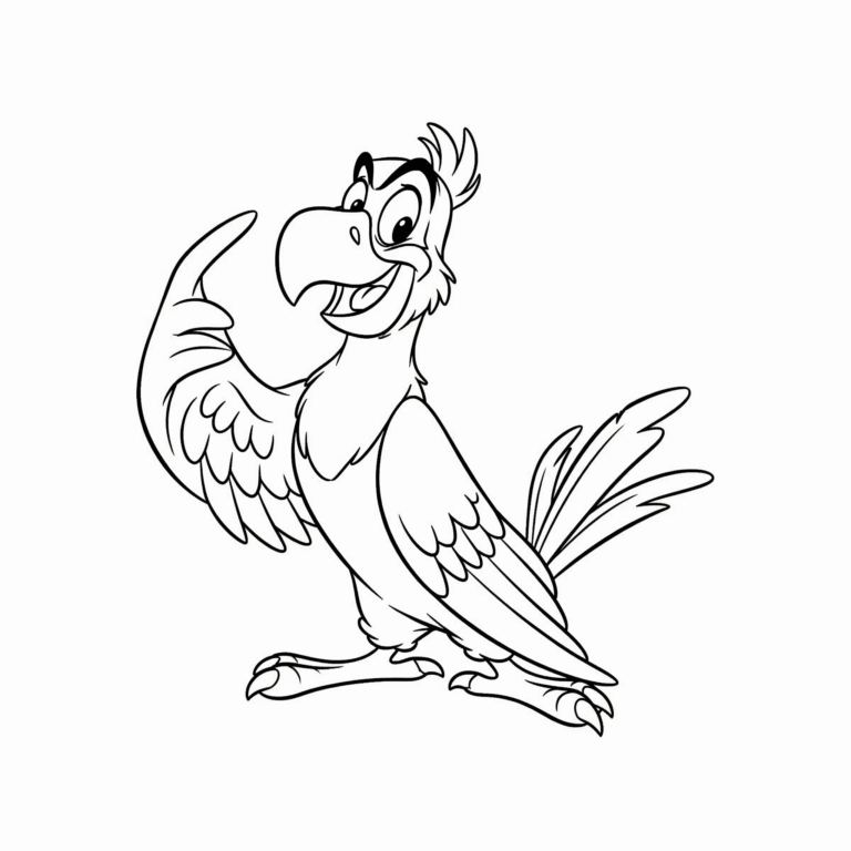 Kolorowanka Aladyn – Jago