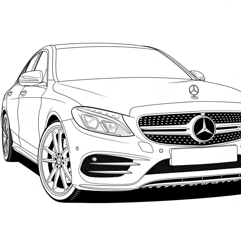 Kolorowanka Samochodzik