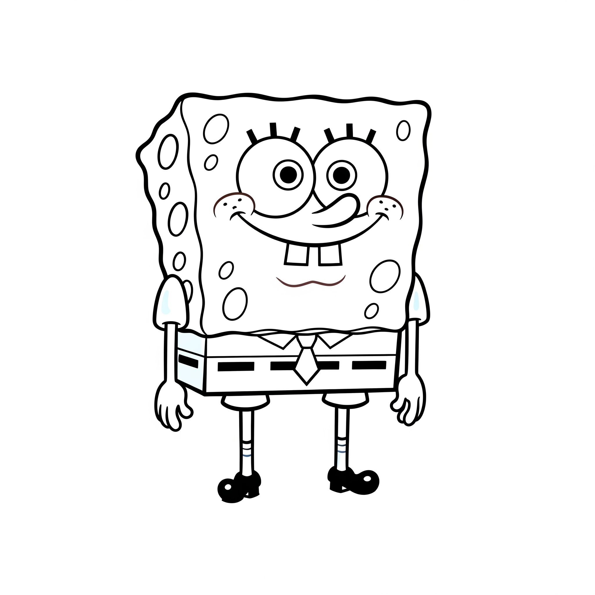 Kolorowanka Spongebob