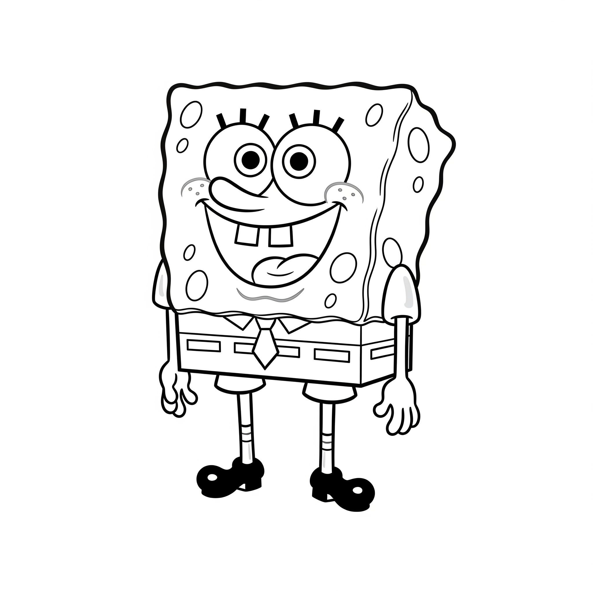Kolorowanka Spongebob