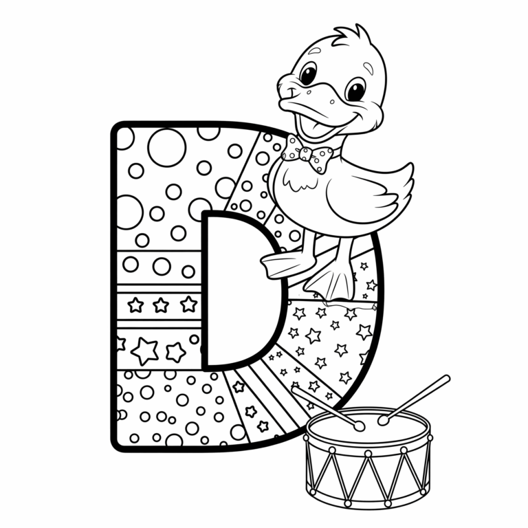 Wzorkowa Literka D
