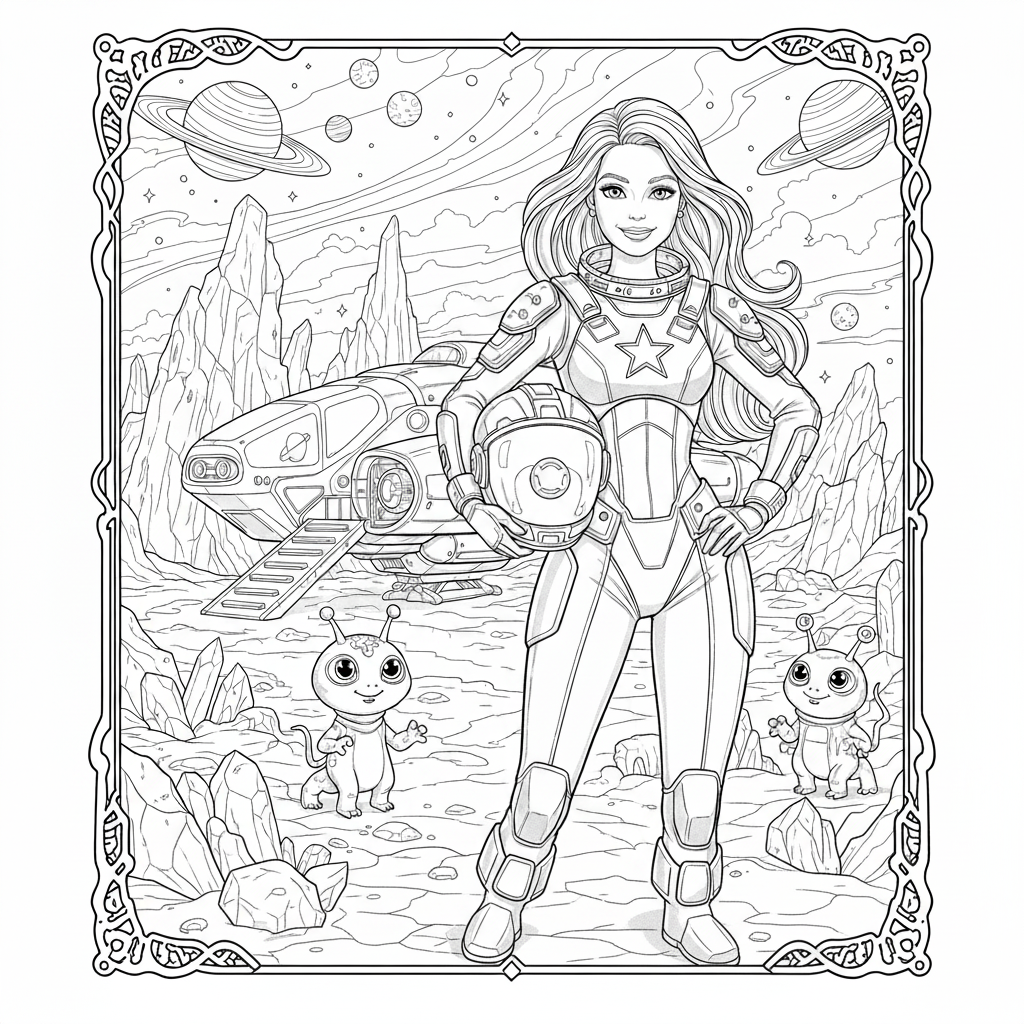 Barbie astronautka
