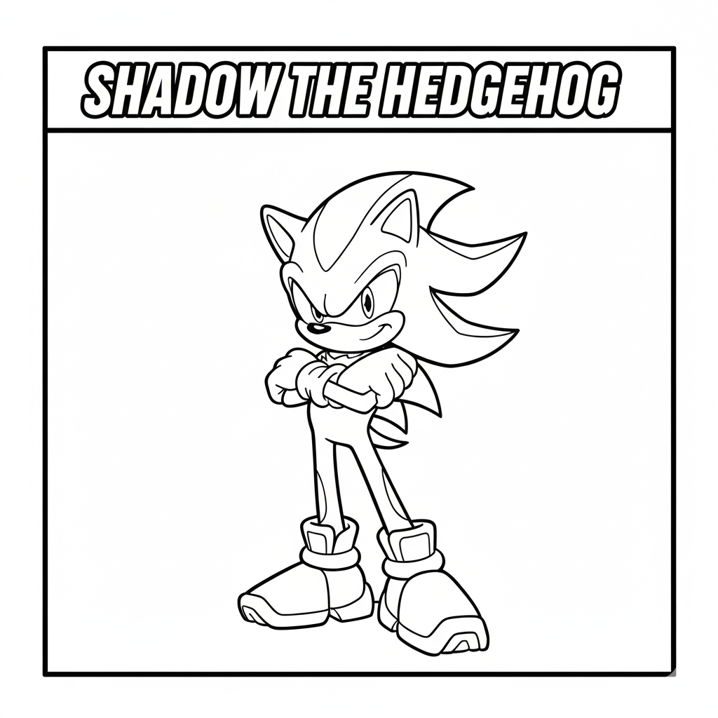Kolorowanka Shadow