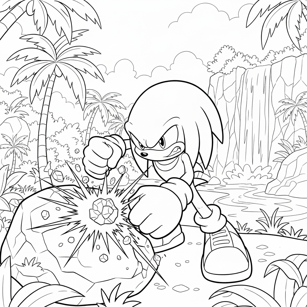 Knucklesa Echidna