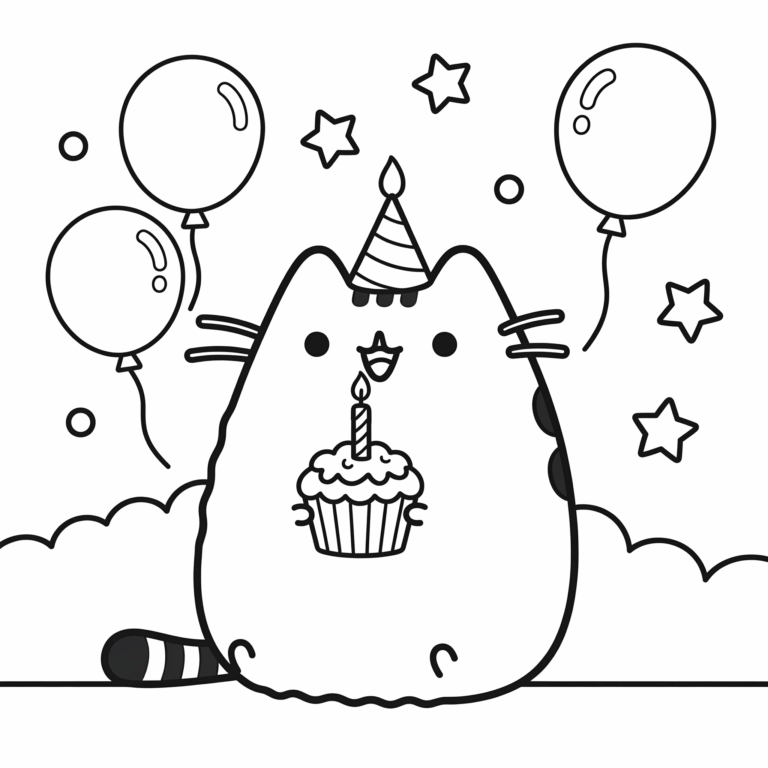Kolorowanka Pusheen