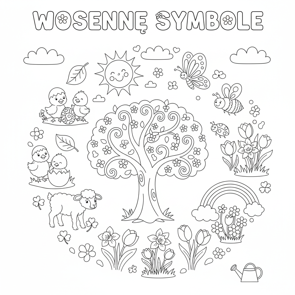 Symbole wiosny