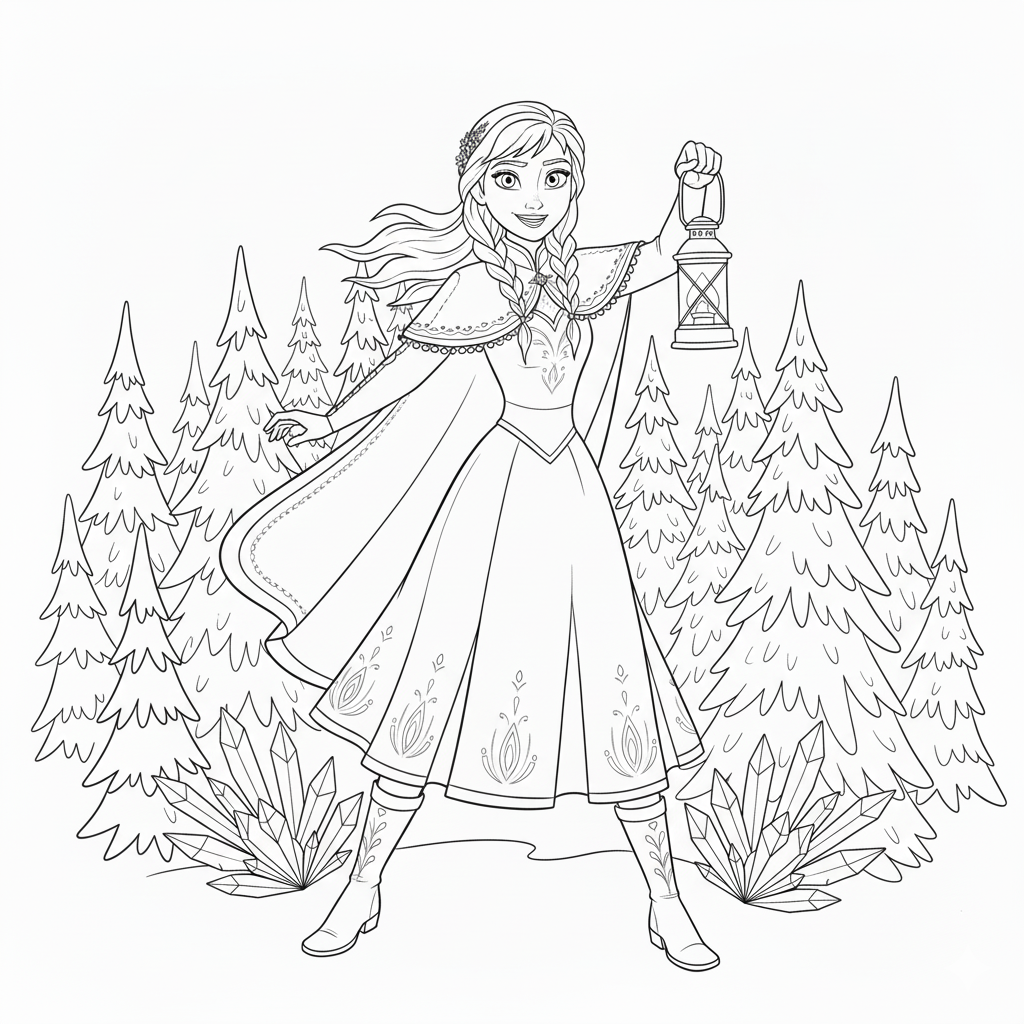 Kolorowanka Anna