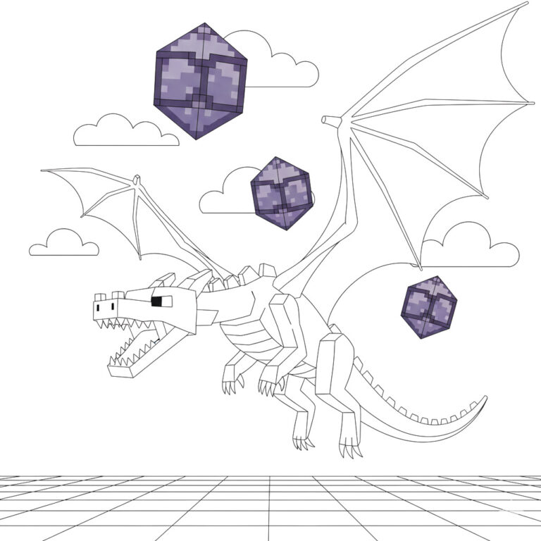 Groźny Ender Dragon