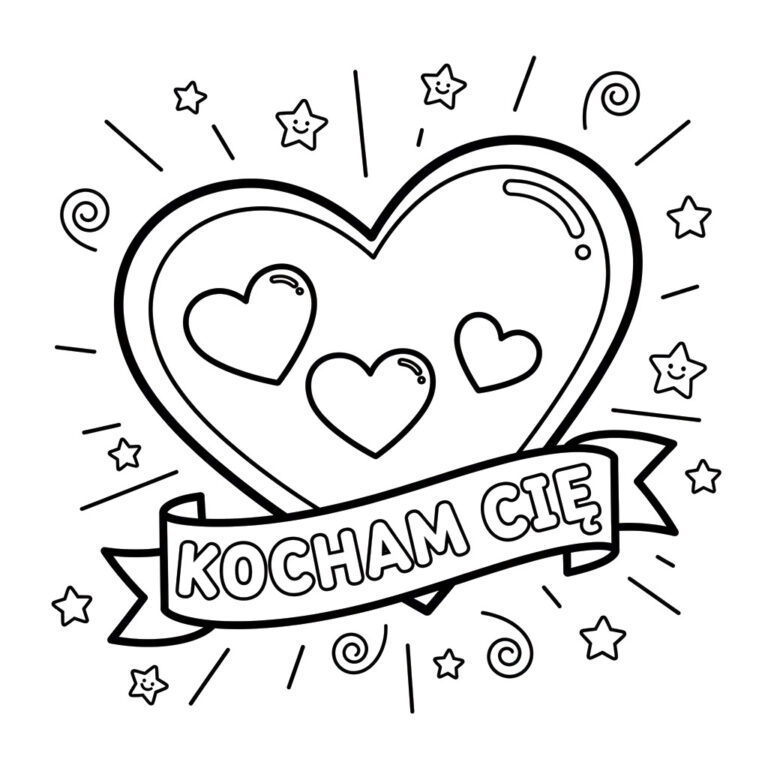 Serce - kocham Cię