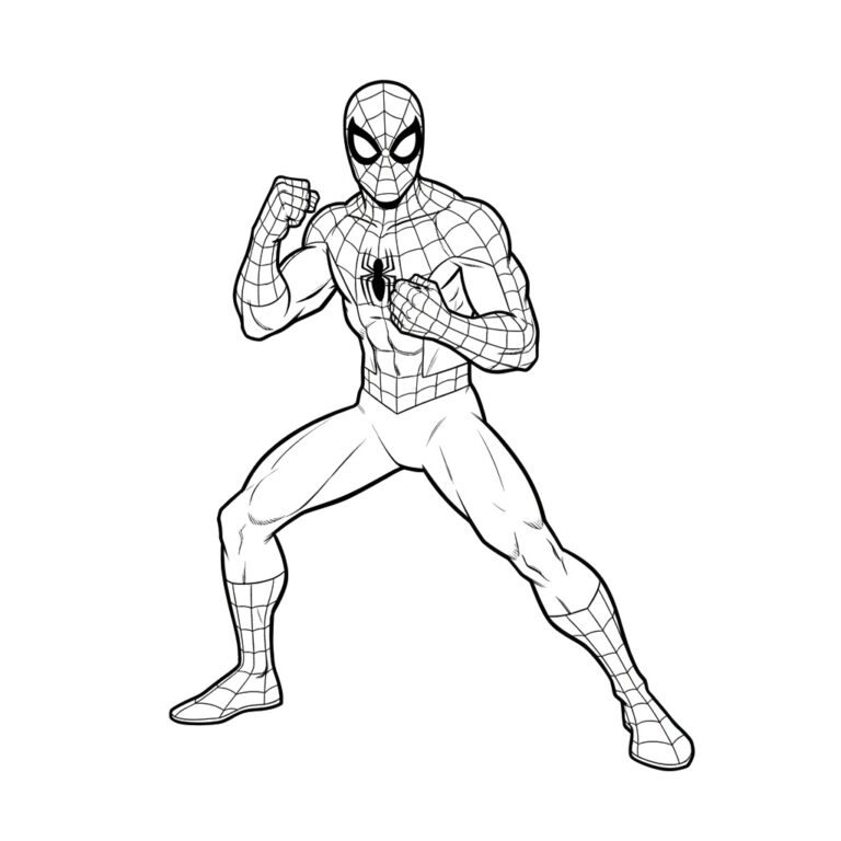 Spider-Man gotowy do walki