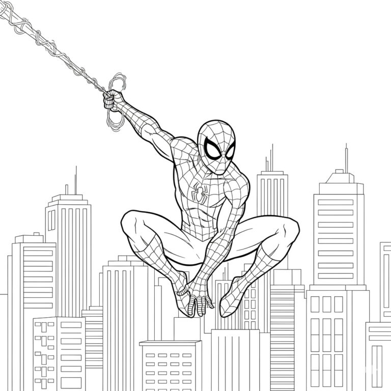 Spider-Man patrolujący miasto